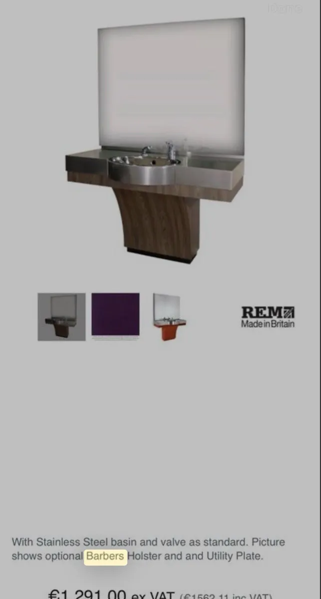 DUKE BARBER STYLING UNIT