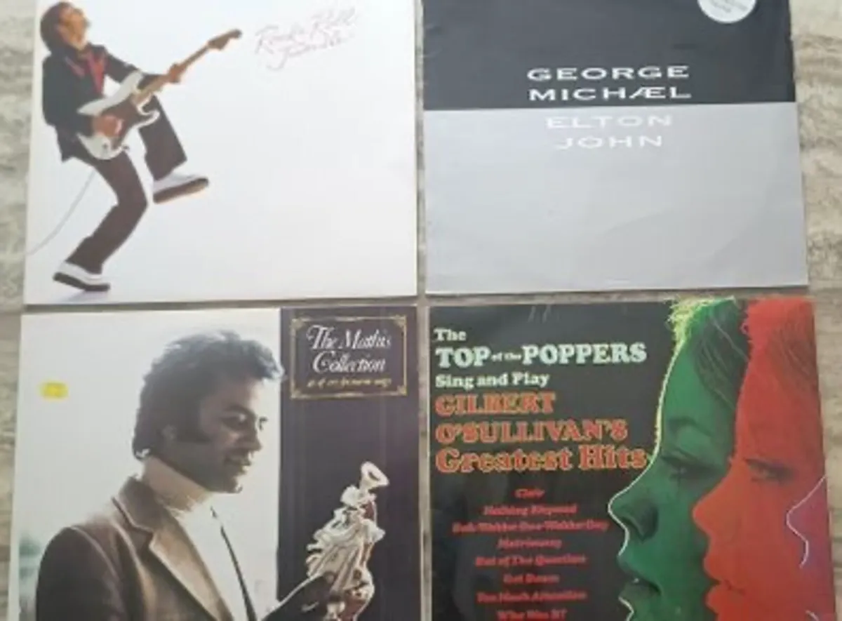 4 Vinyl Albums