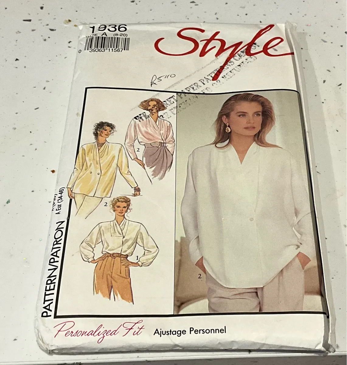 Vintage Paper Fashion Patterns - Image 3