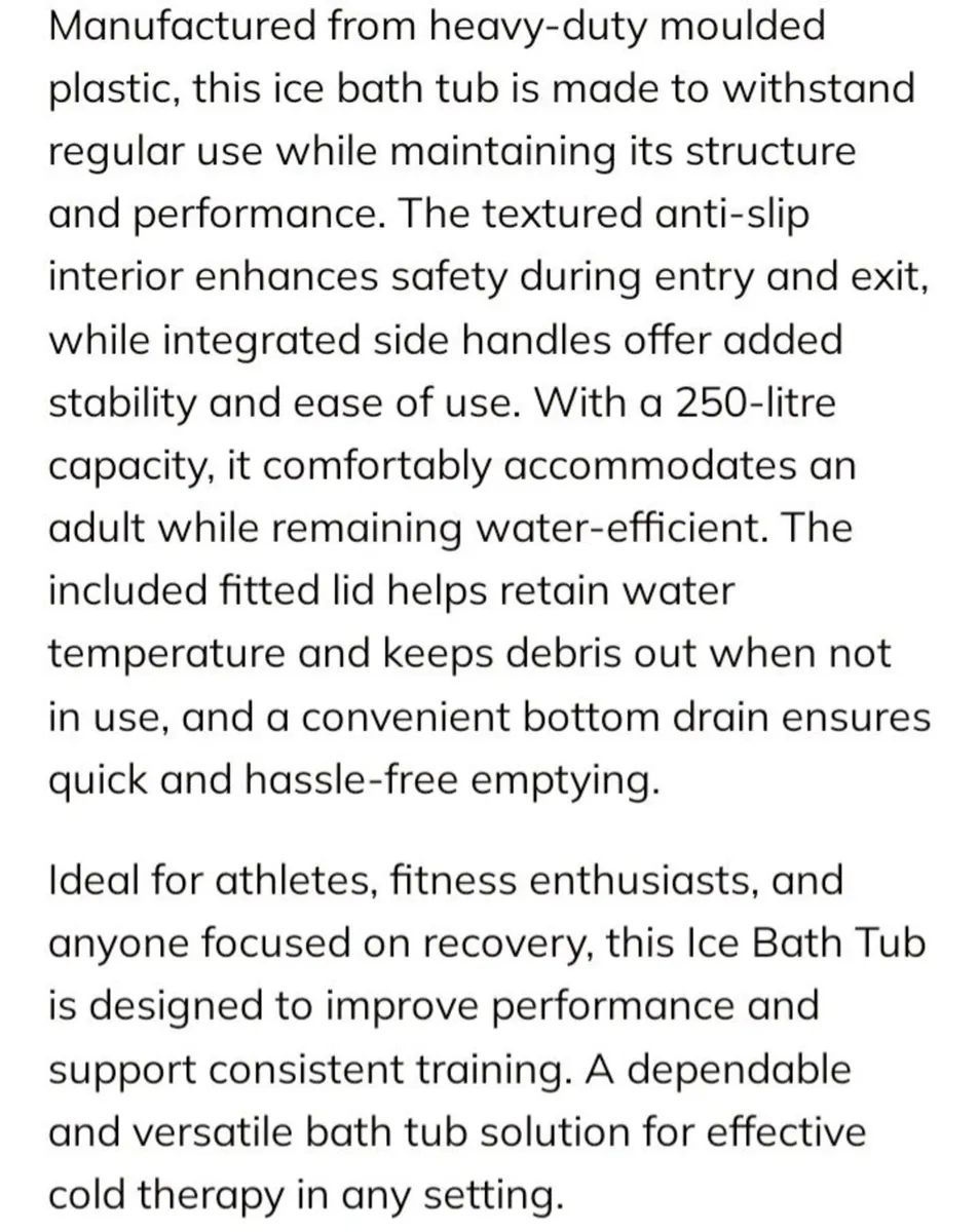 ice bath - Image 2