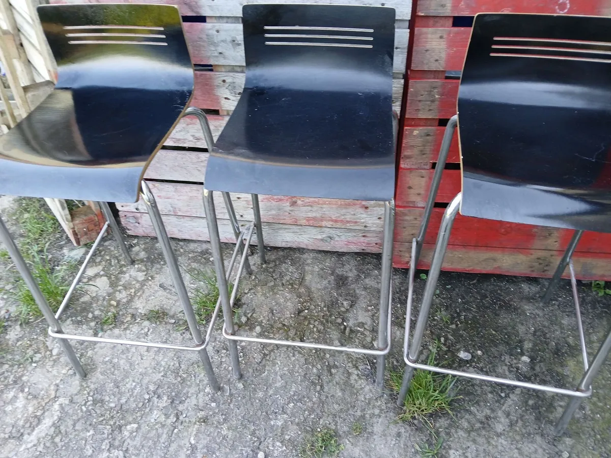 Lot of (3)...bar stools ...x show hse ..delivered - Image 2