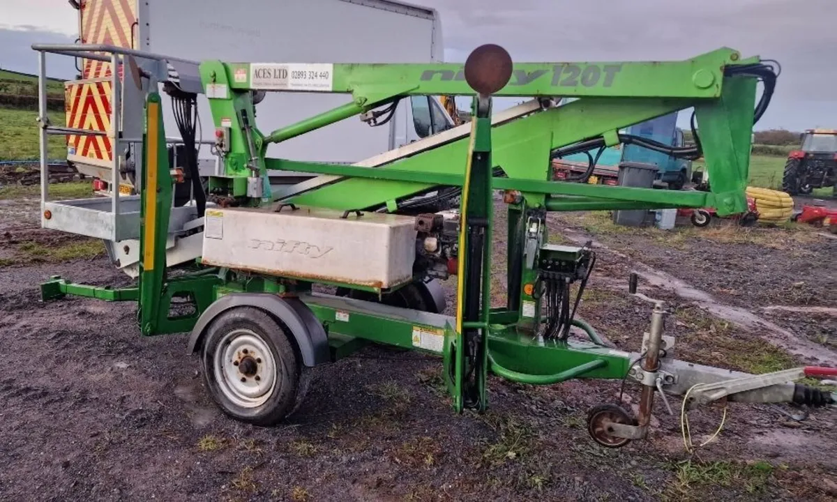 Niftylift 120 cherry picker boom lift cherrypicker - Image 1