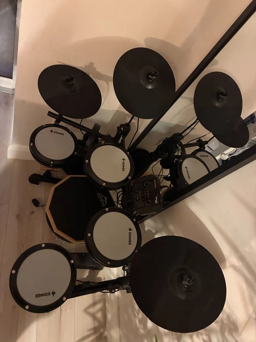Donner DED-80 Electric Drum Kit - Image 1