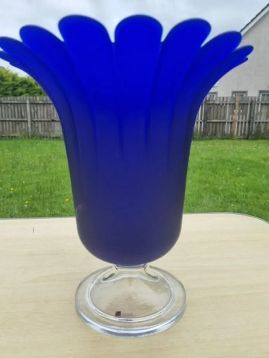Jm Glass Portugal Vase - Image 1