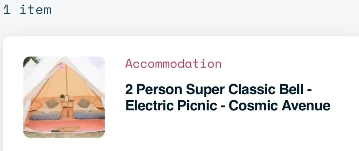 2 Person Super Classic Bell - Cosmic Avenue - Image 1