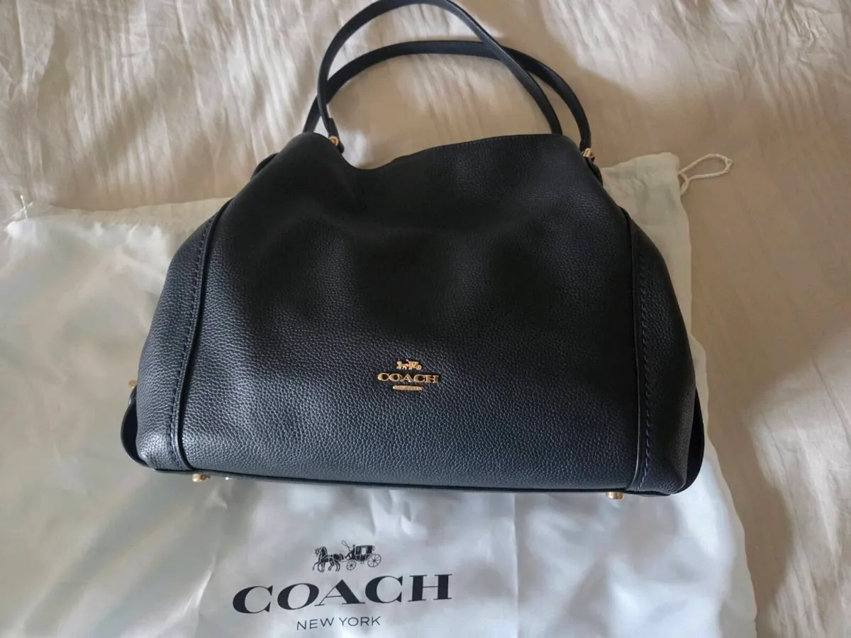 Navy Coach Bag - Image 1