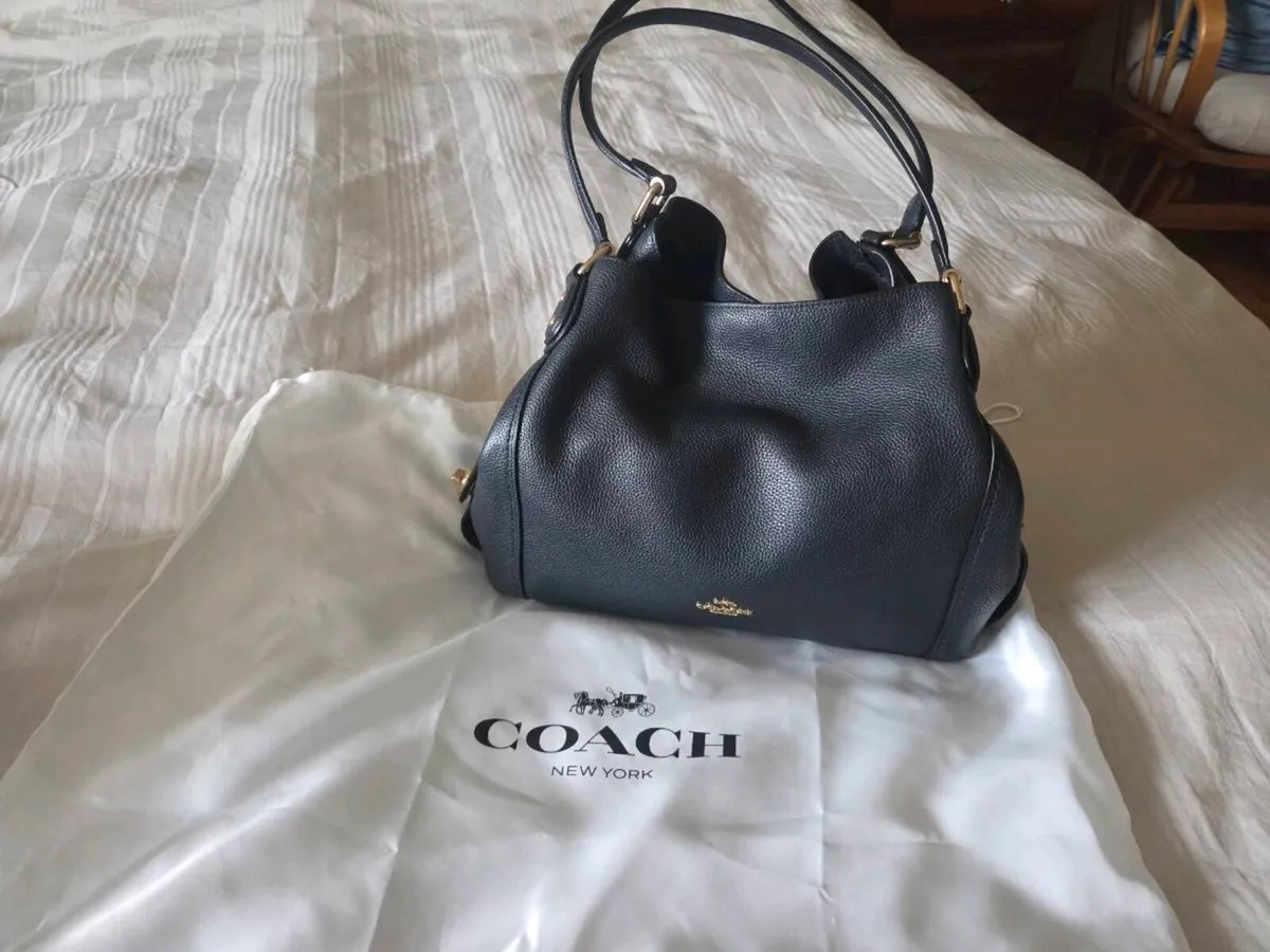 Navy Coach Bag - Image 2