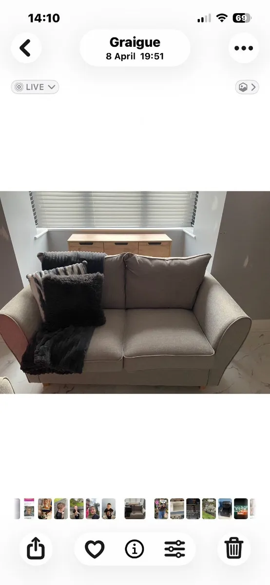 Two seater couch - Image 2