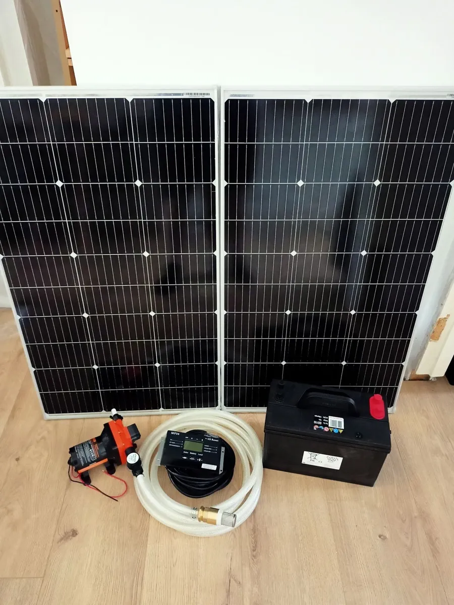 12V Complete Solar Water Pumping System - Image 1