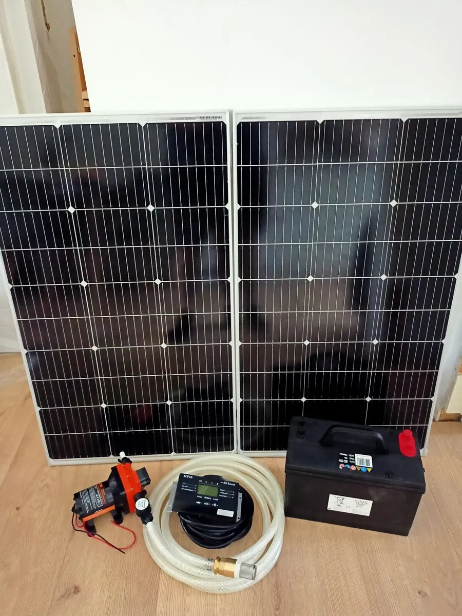 12V Complete Solar Water Pumping System - Image 3