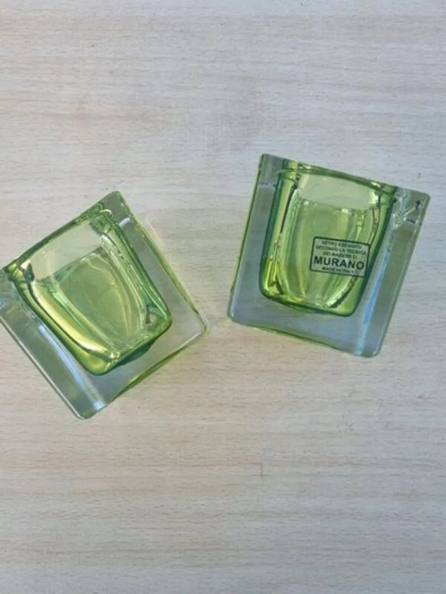 Pair of Murano glass candlesticks - Image 3