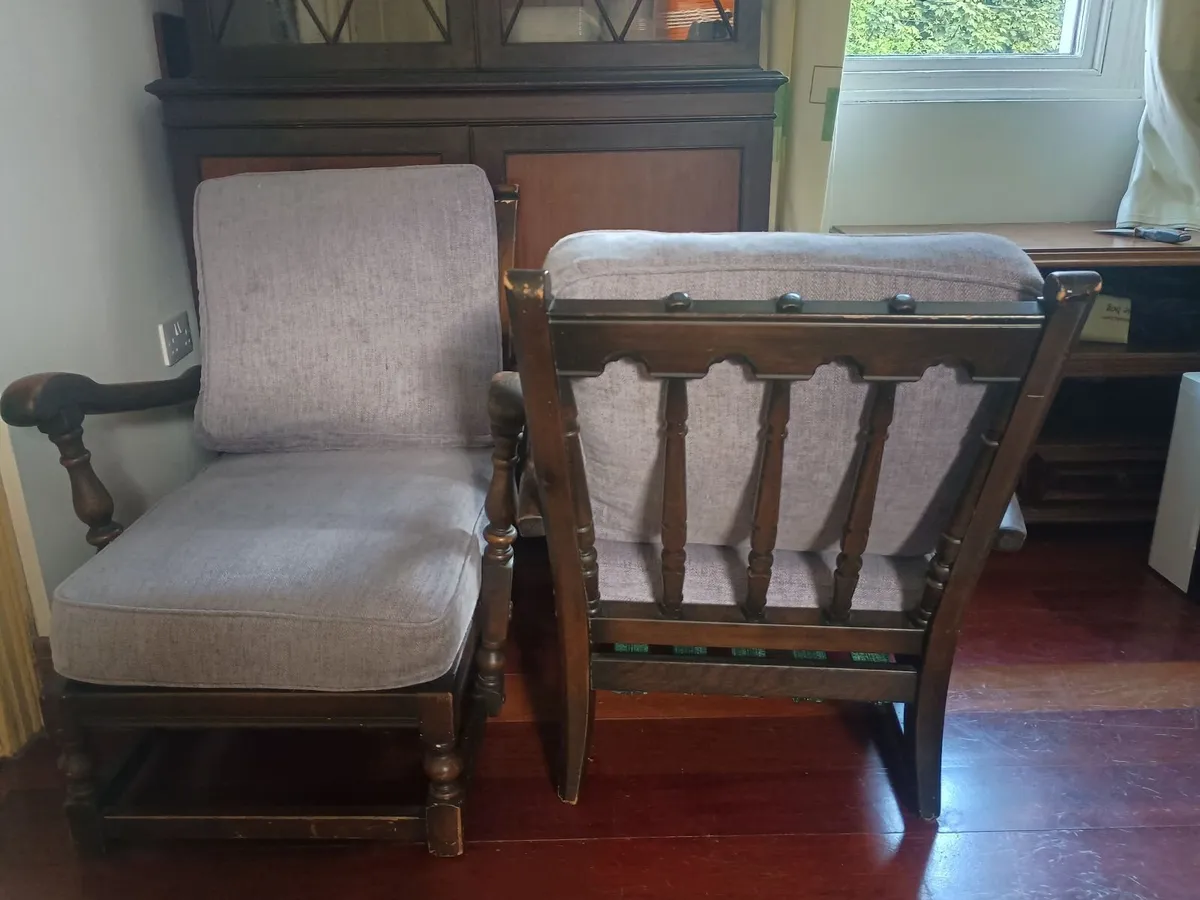 One left. Ercol vintage armchair - Image 3
