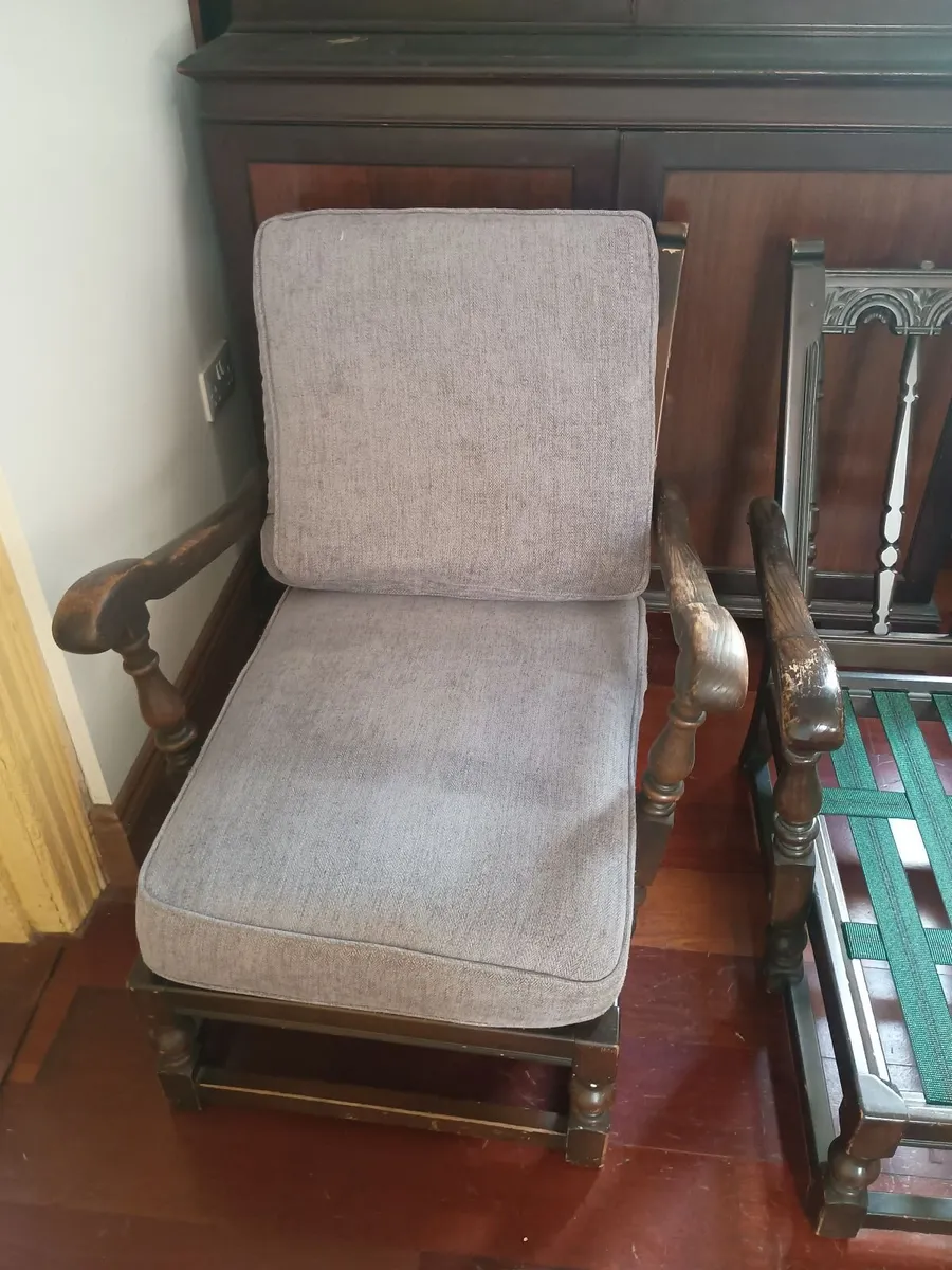 One left. Ercol vintage armchair - Image 4