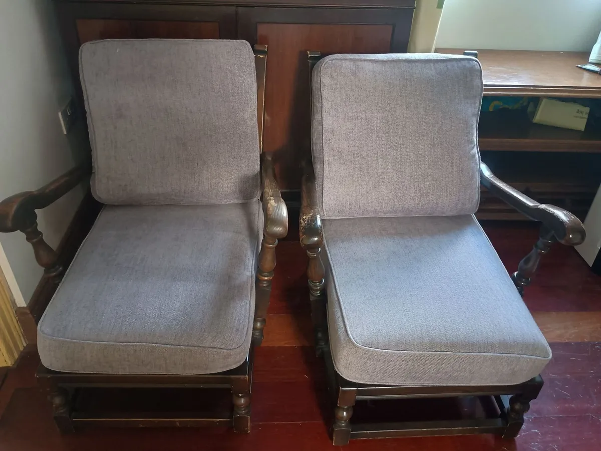 One left. Ercol vintage armchair - Image 1