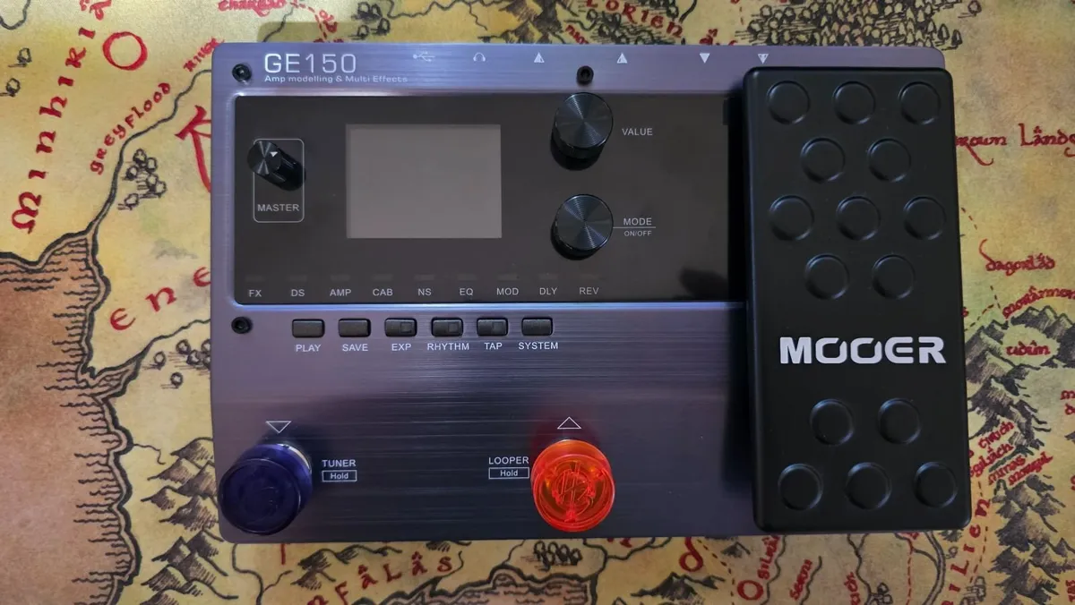 Mooer GE150 Multi-Effects Amp Modeller - Near Mint - Image 1