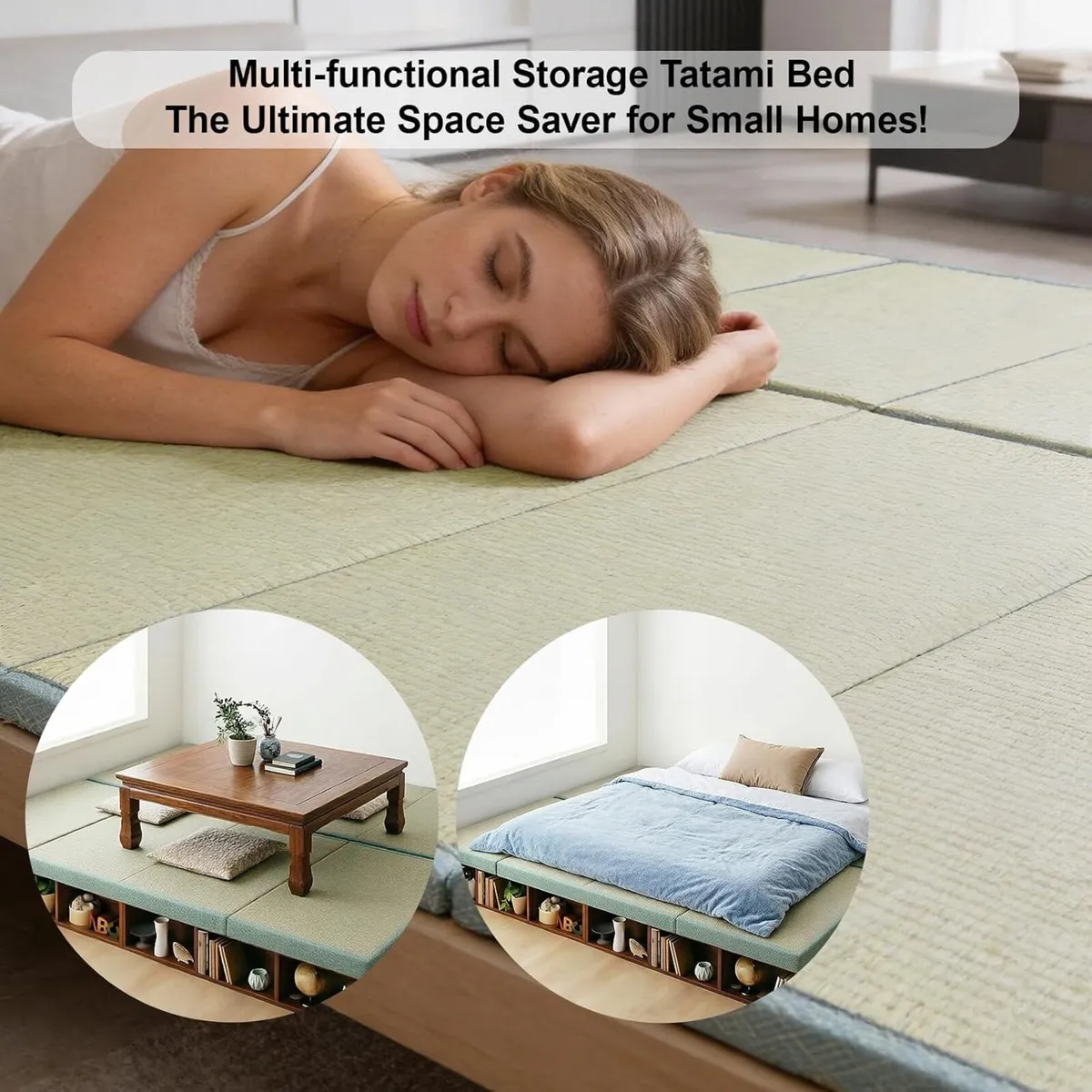 Japanese Traditional Tatami Mat Mattress Firm - Image 3