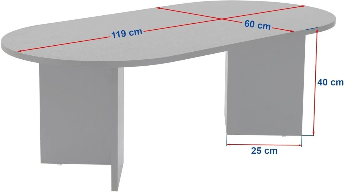 Elegant Coffee Table Travertine Colour - Image 3