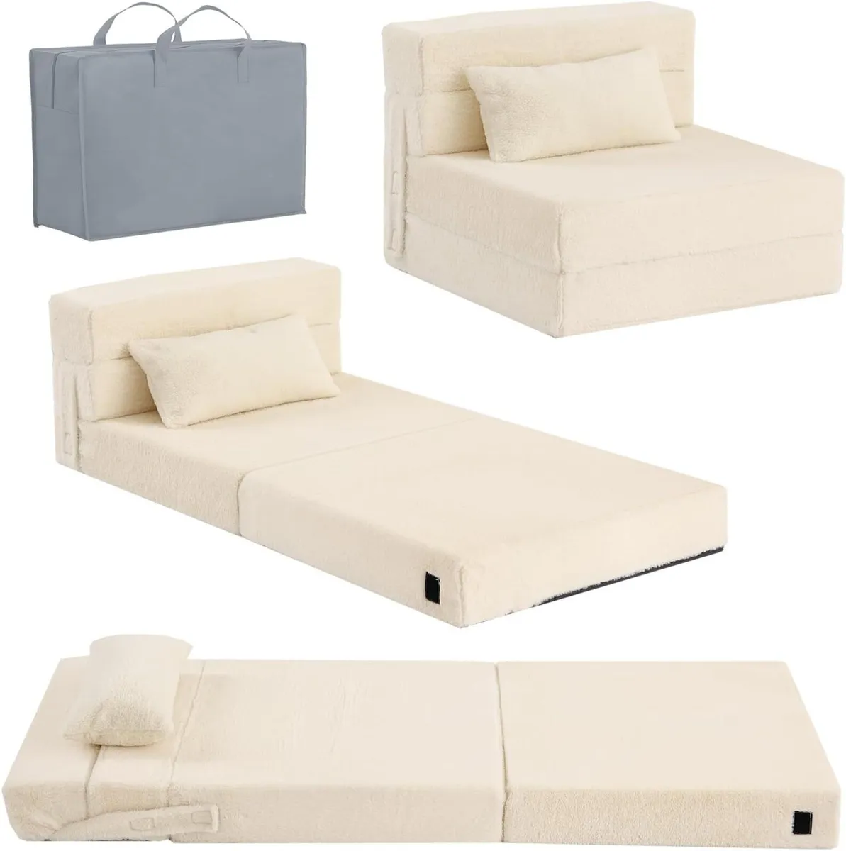 Kids Sofa Bed Toddler Floor Mattress Glow - Image 1