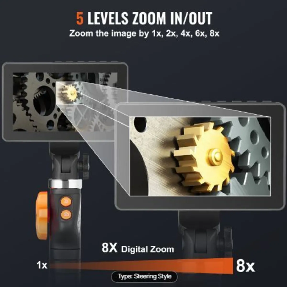 Articulating Borescope Camera with Light - Image 2