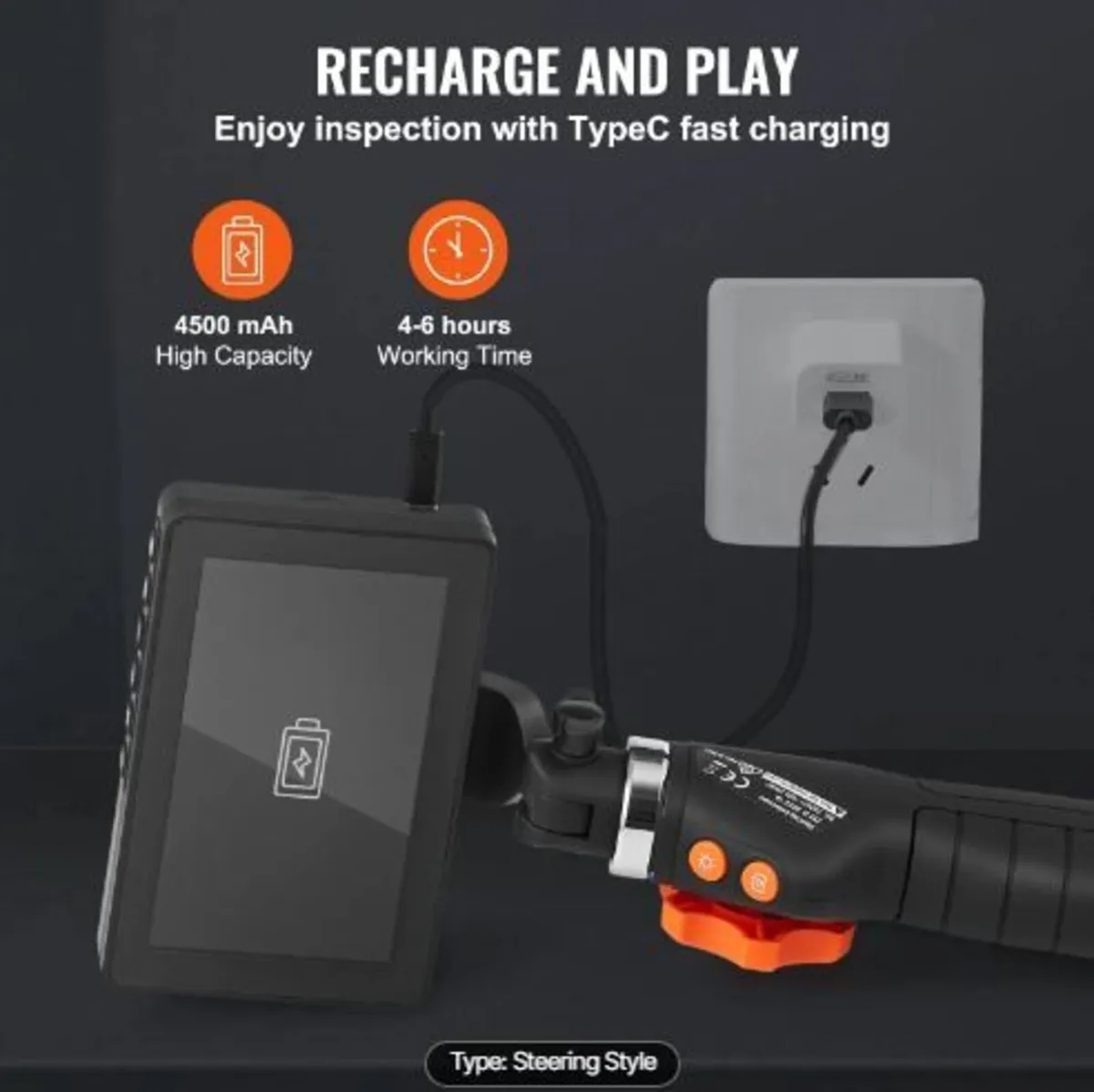 Articulating Borescope Camera with Light - Image 4
