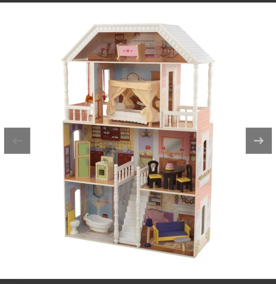 Kid Kraft large doll house - very good condition - Image 1