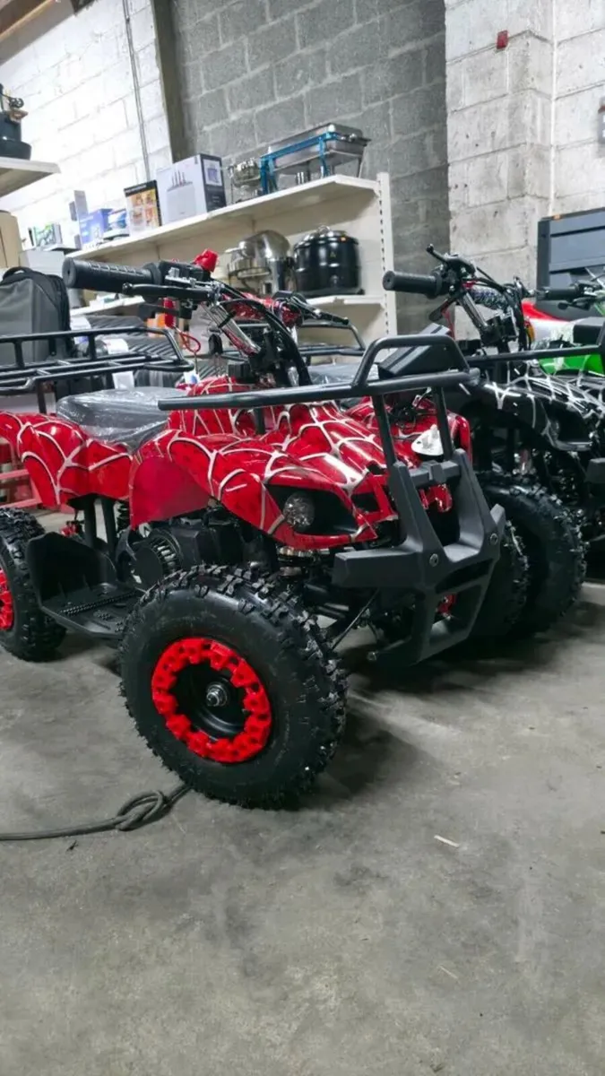 49cc Kids Quad Bike Electric & Pull Start - Image 3