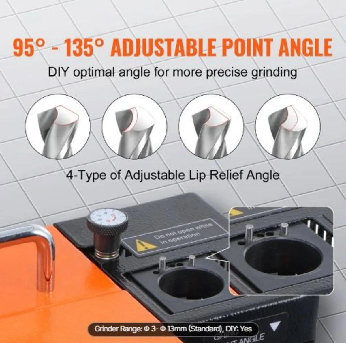 Drill Bits Sharpener 3-13mm - Image 4