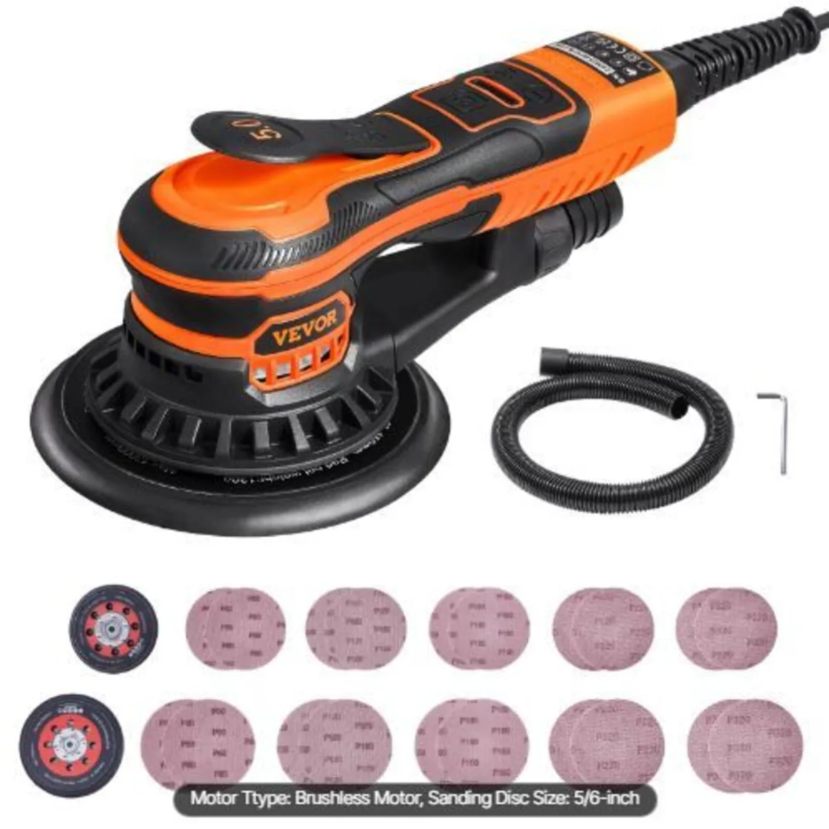Random Orbital Sander 5 & 6-Inch, 350W - Image 1