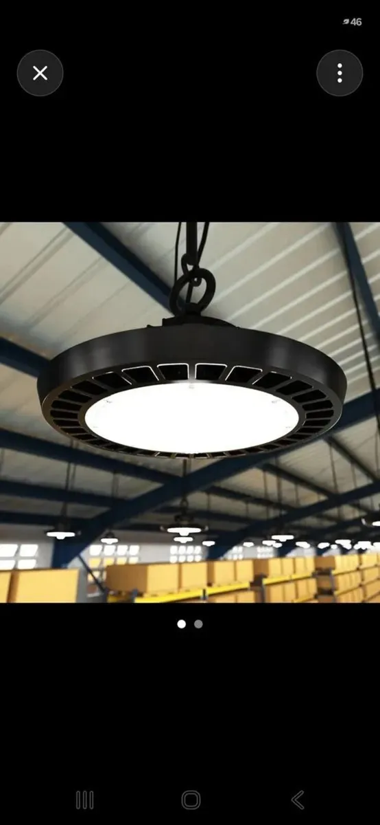Shed lights, warehouse LED lights, highbay lights - Image 1