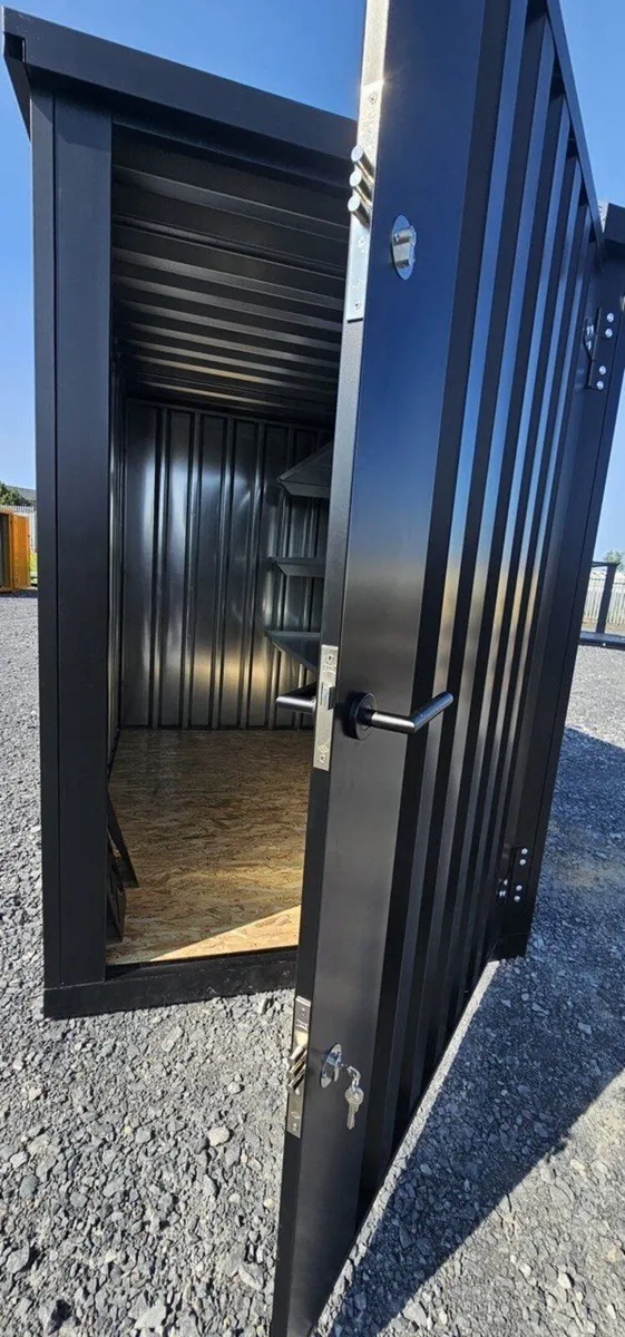 2m × 1.5m (6.6ft × 5ft) CUBE Heavy Duty Steel Shed - Image 4