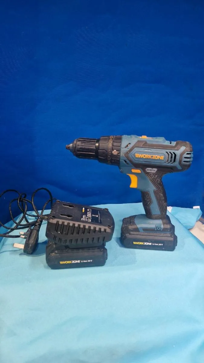 Workzone 20V Li-ion Cordless Drill