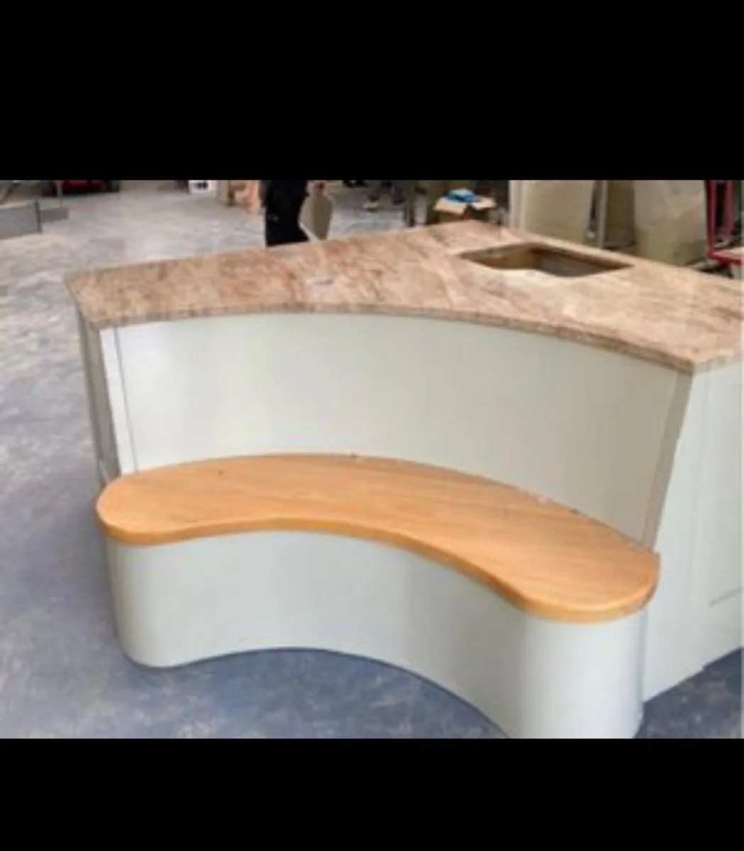 Unique Kitchen island with Bench Seating - Image 2