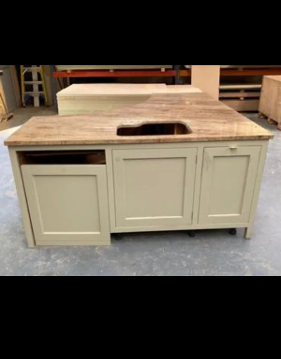Unique Kitchen island with Bench Seating - Image 3