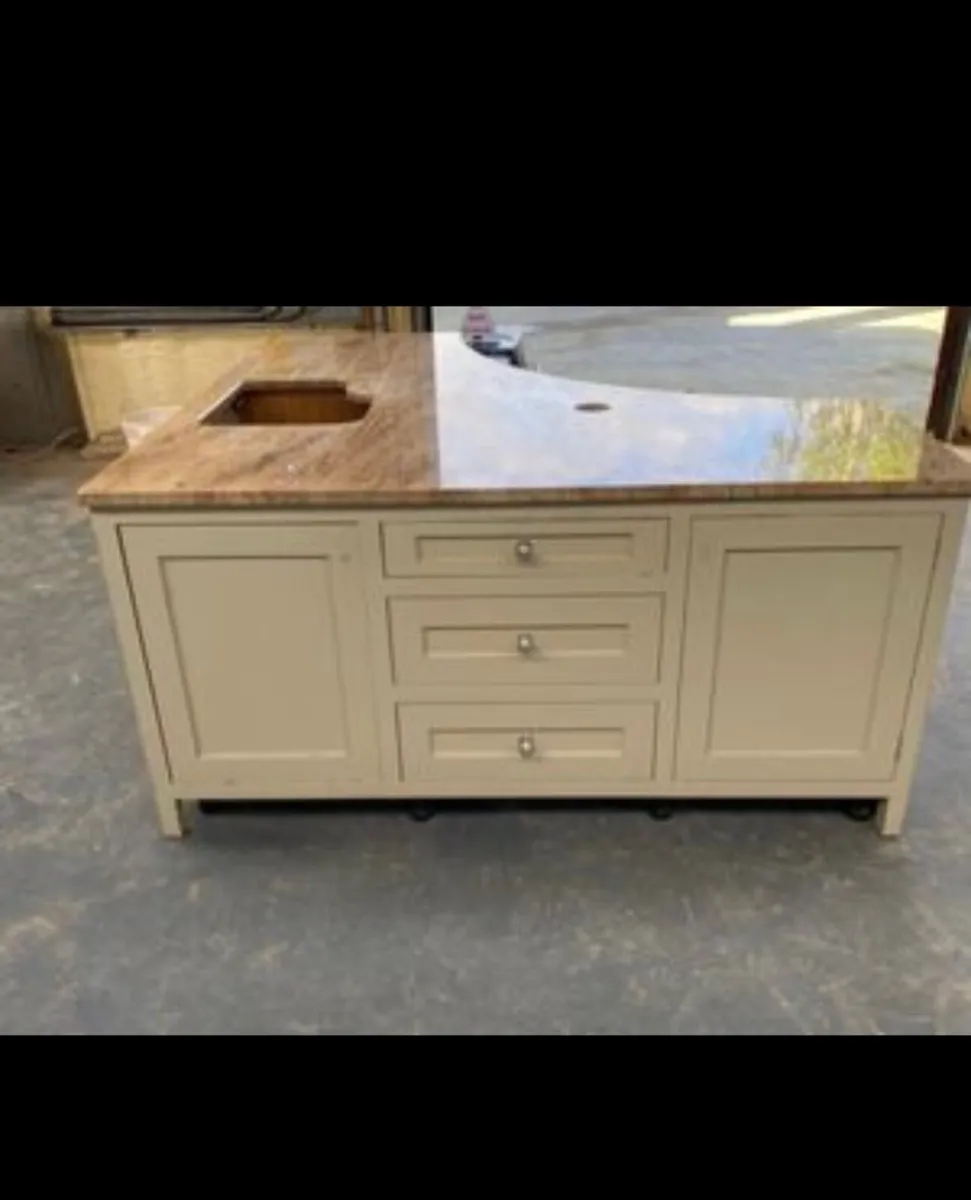 Unique Kitchen island with Bench Seating - Image 4