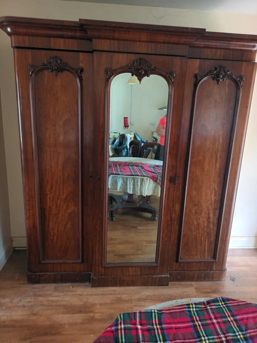 Antique Wardrobe - Image 2
