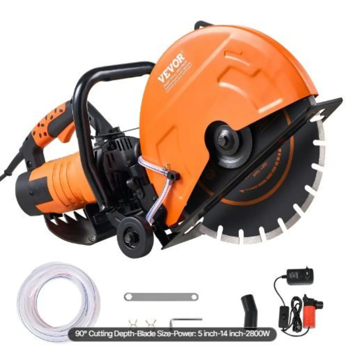 14"/35.6 cm Electric Concrete Saw - Image 2