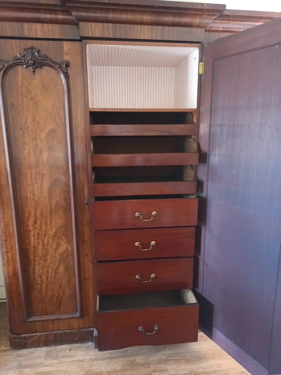 Antique Wardrobe - Image 4