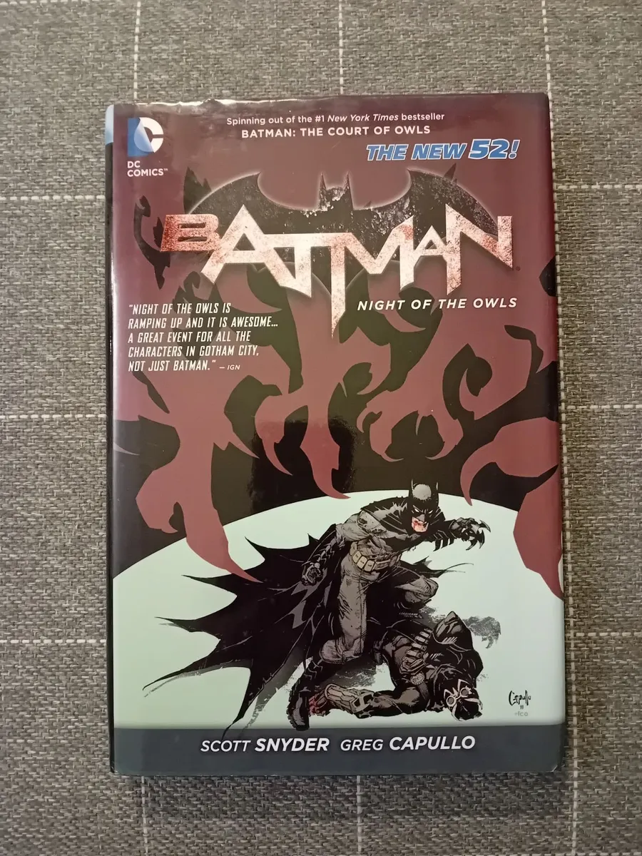 Batman Night of the Owls hardcover - Image 2