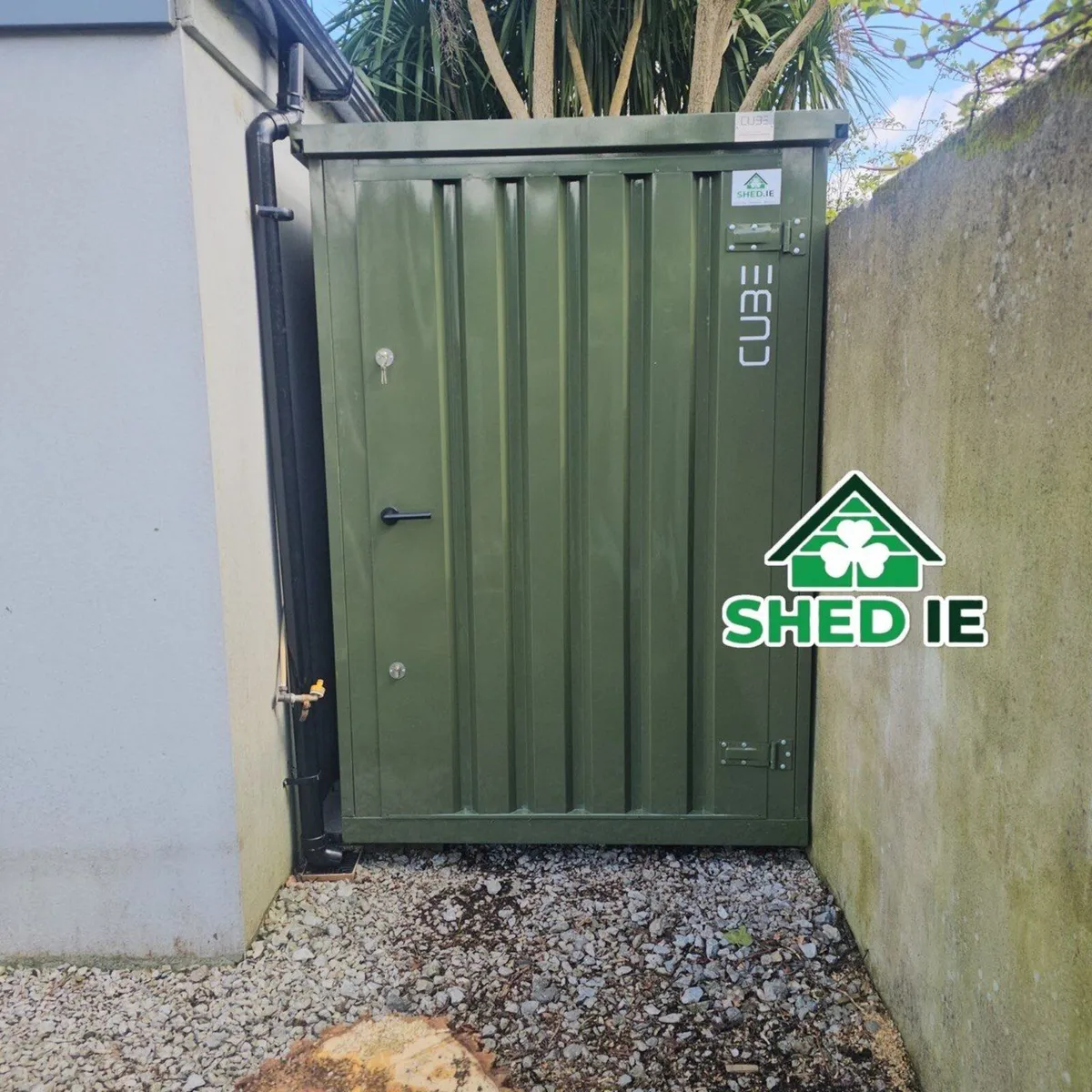 2m × 1.5m (6.6ft × 5ft) CUBE Heavy Duty Steel Shed - Image 4