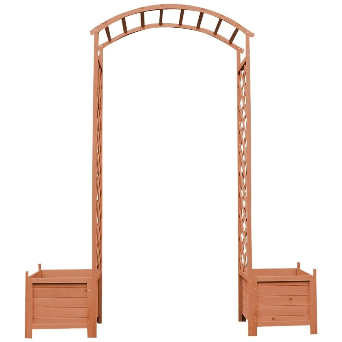 Trellis Rose Arch Brown Climbing Aid-FREE Delivery - Image 3