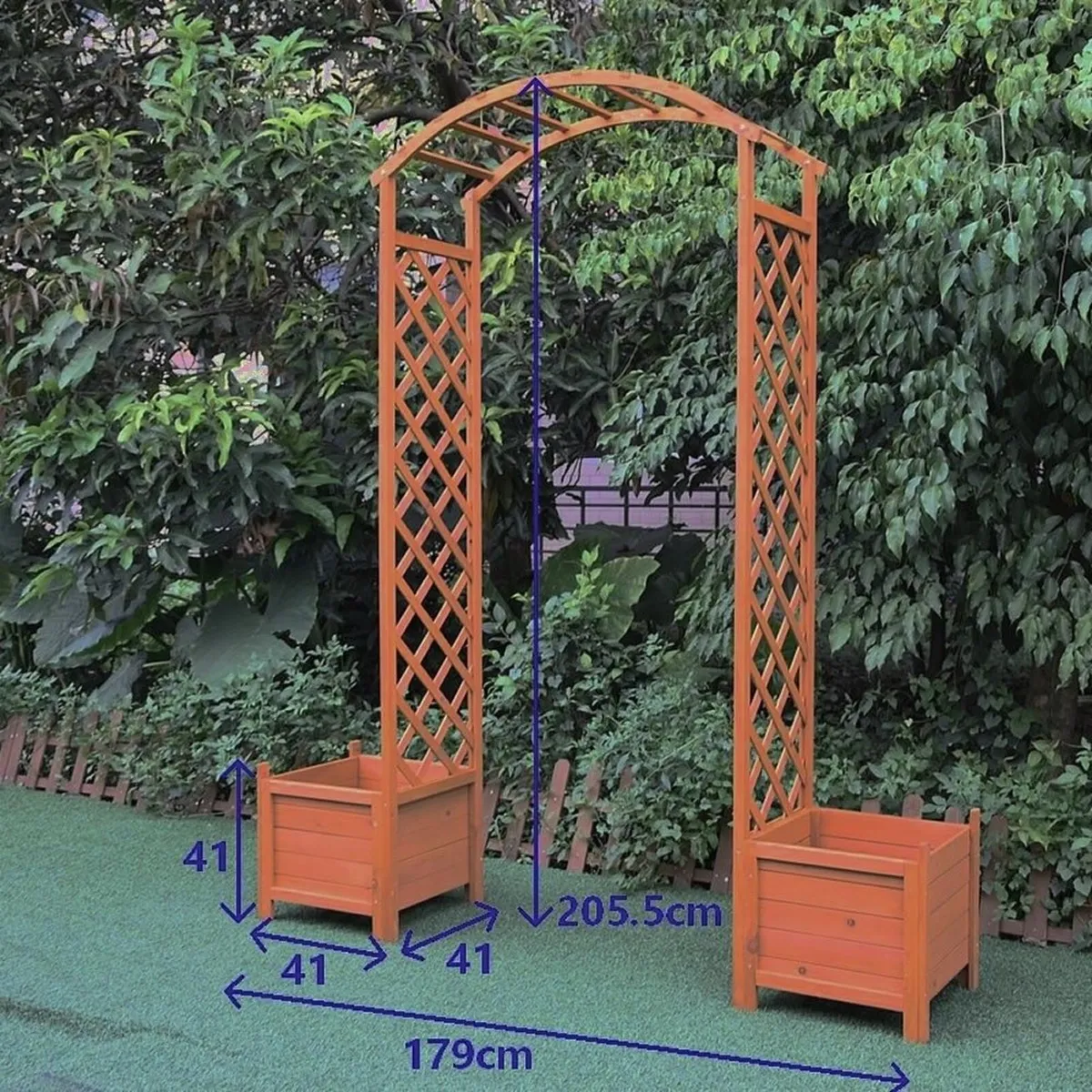 Trellis Rose Arch Brown Climbing Aid-FREE Delivery - Image 2