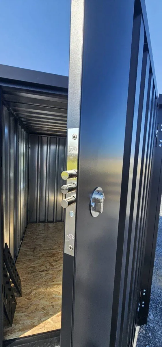 2m × 1.5m (6.6ft × 5ft) CUBE Heavy Duty Steel Shed - Image 4