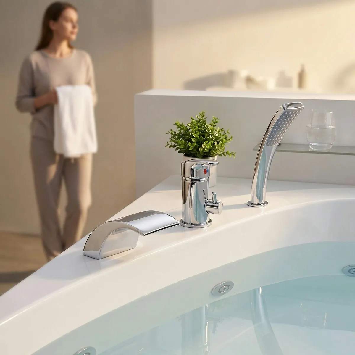 Bath fitting 3 hole set- FREE Delivery - Image 1