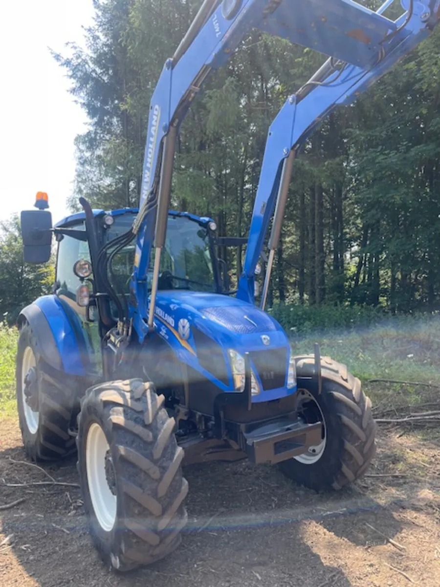 2018 New Holland T5.105 D/C c/w 740TL Loader - Image 4