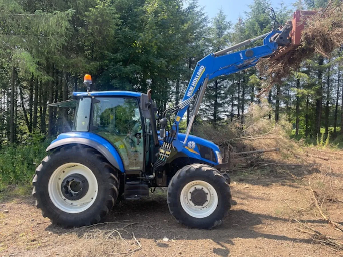 2018 New Holland T5.105 D/C c/w 740TL Loader - Image 2