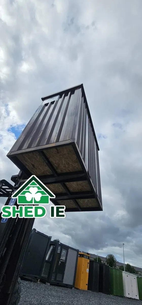 1m × 2m (3.3ft × 6.6ft) CUBE Heavy Duty Steel Shed - Image 3