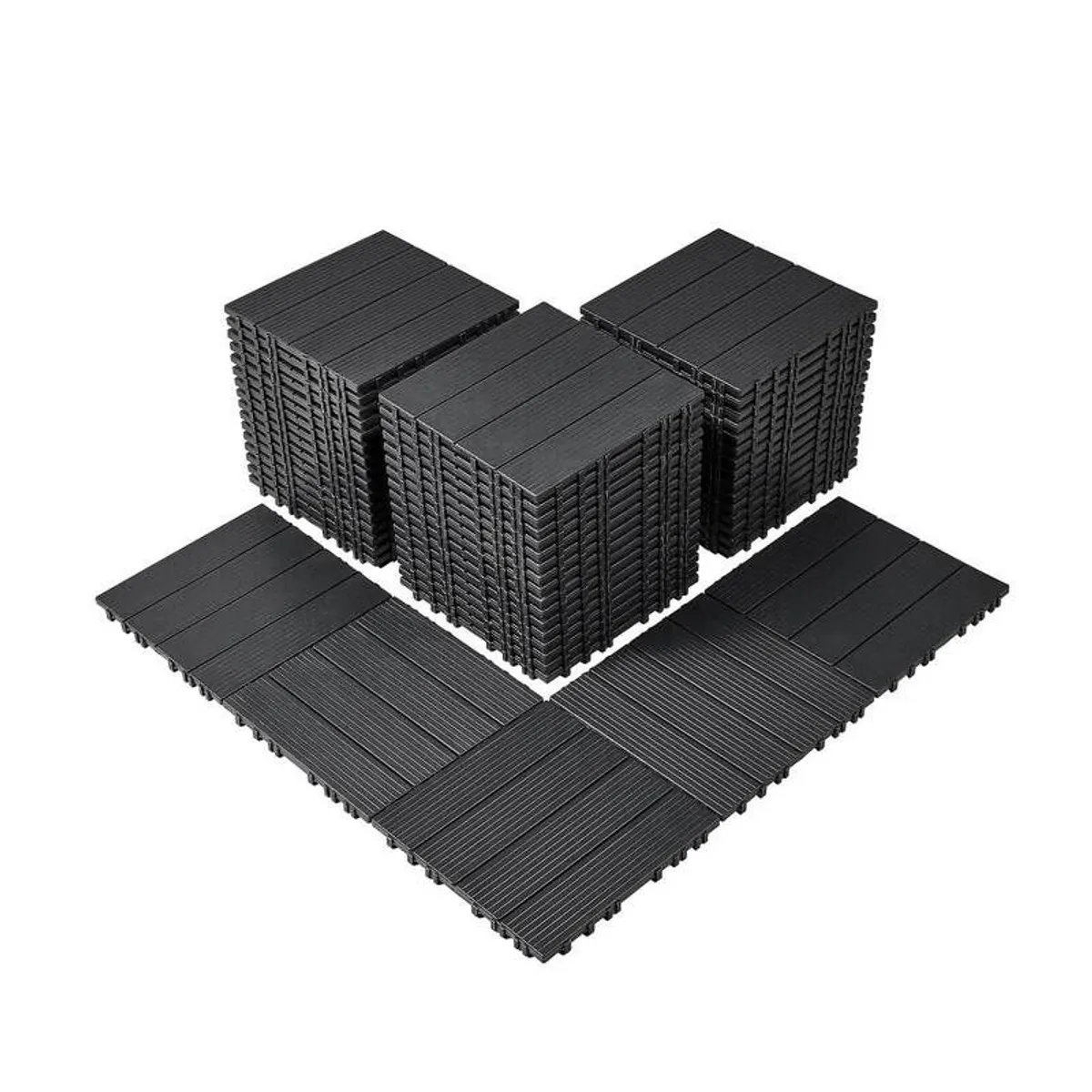 VEVOR Interlocking Deck Tiles 108 TilesApprox. 10m2 - Image 3