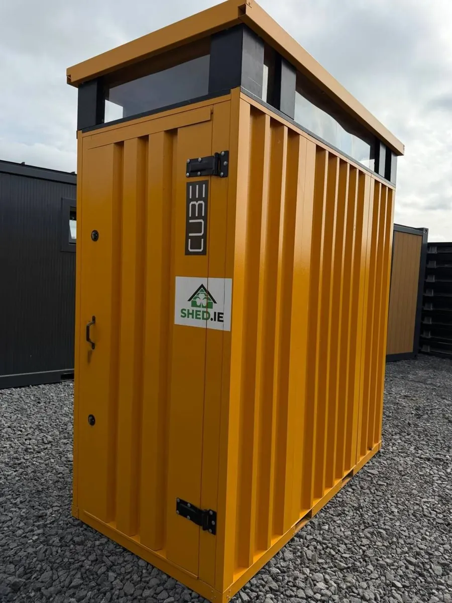 1m × 2m (3.3ft × 6.6ft) CUBE Heavy Duty Steel Shed - Image 3