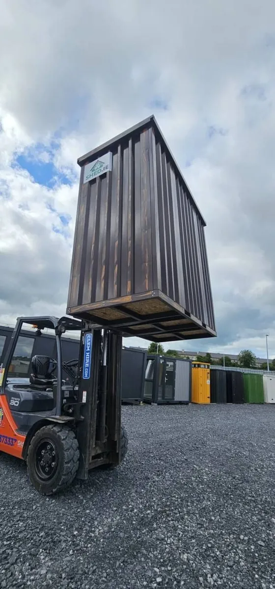 1m × 2m (3.3ft × 6.6ft) CUBE Heavy Duty Steel Shed - Image 2