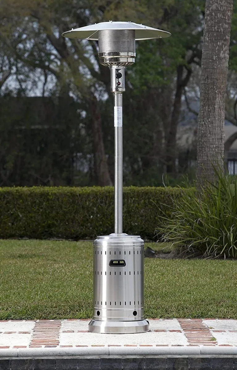 Patio Heater Steel Mushroom Outdoor - Image 1